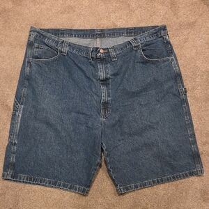 Wrangler Men's Dark Blue Jean Shorts